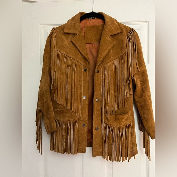 Other - Child’s Georgetown Leather Design Suede Leather Jacket
